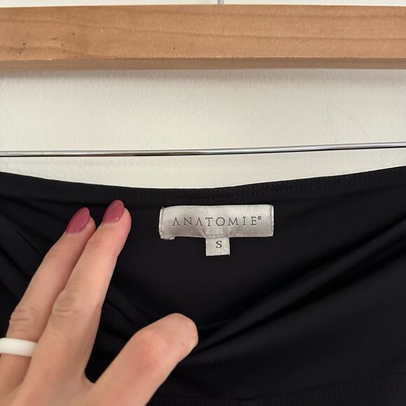 Anatomie The Andrea Contrast-Panel Legging Black S - Picture 8 of 10